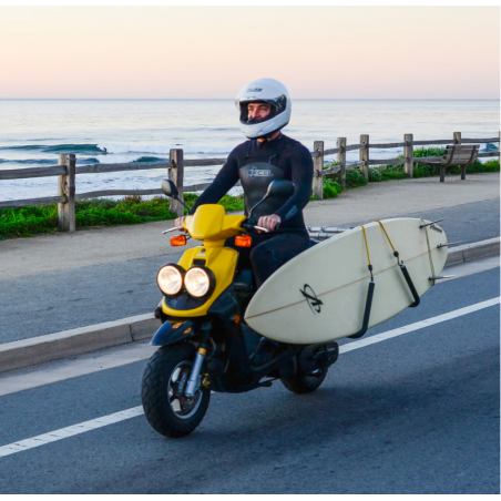MOVED BY BIKE - RACK POUR SURF MOPED CARVER