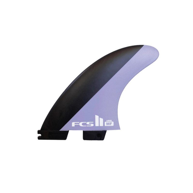 Ailerons - MF PC CHARCOAL/LAVENDER MEDIUM T RETAIL FINS - FCS