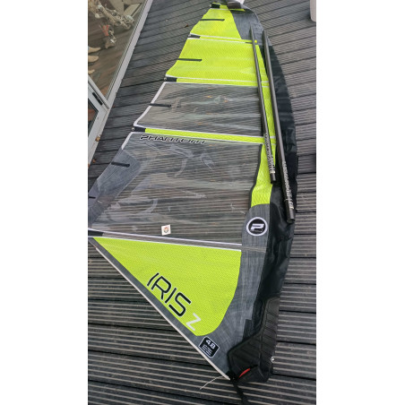 Voile de windsurf d'occasion - IRIS Z 4.8 m² + mât 400 cm - PHANTOM