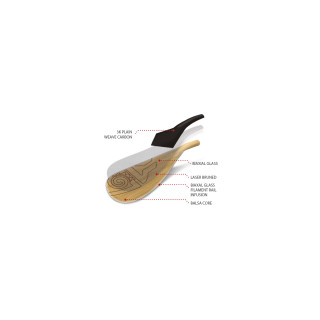 STARBOARD - PAGAIE FIXE EN CARBONE ENDURO BALSA