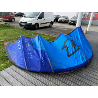 Aile de kitesurf - ORBIT 2023 - NORTH - Bleu - 7m DEMO/TEST/OCCASION