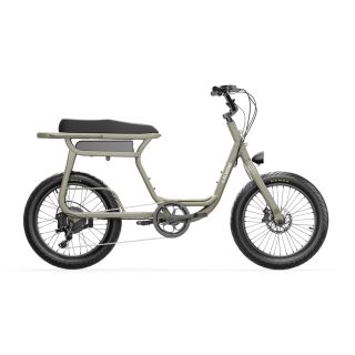 Vélo électrique biplace cargo compact - Yuvi 2