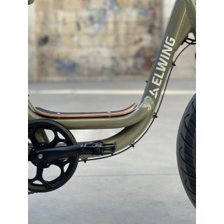 Vélo électrique biplace cargo compact - Yuvi 2