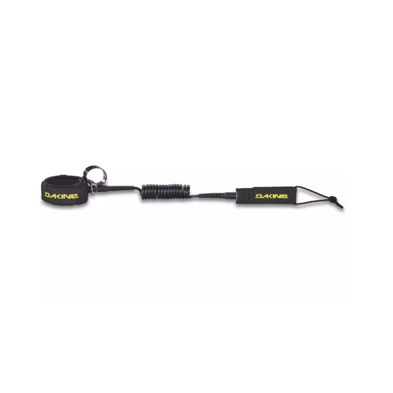 DAKINE - Leash de surf COILED FOIL 5FTX1/4IN W EASY CLIP