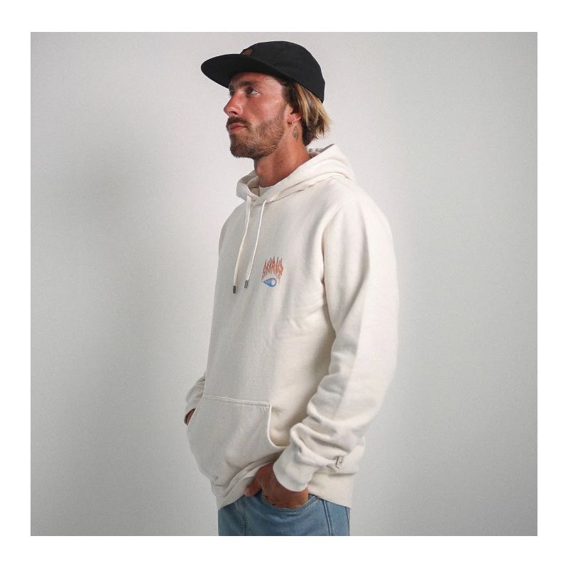 SOORUZ - SWEAT À CAPUCHE BIO GRAPHITE