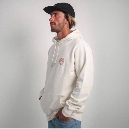SOORUZ - SWEAT À CAPUCHE BIO GRAPHITE