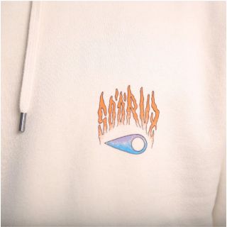 SOORUZ - SWEAT À CAPUCHE BIO GRAPHITE