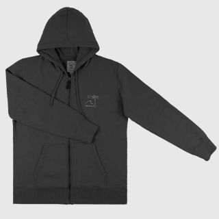 SOORUZ - SWEAT ZIPPÉ À CAPUCHE BIO WILLOW