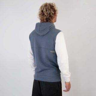 SOORUZ - SWEAT DEMI-ZIP À CAPUCHE BIO ATOLL