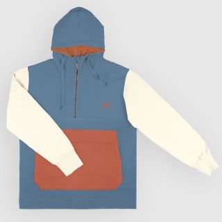 SOORUZ - SWEAT DEMI-ZIP À CAPUCHE BIO ATOLL