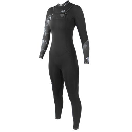 SOORUZ - Combinaison DIVINE 3/2 watersports front zip Oysterprene