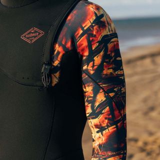 SOORUZ - Shorty FIGHTER 2/2 néoprene manches longues zip free