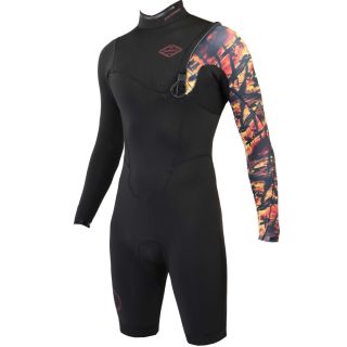SOORUZ - Shorty FIGHTER 2/2 néoprène manches longues zip free ZF