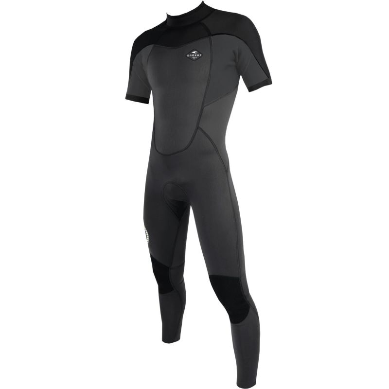 SOORUZ - Combinaison FLY 3/2 semidry manches courtes back zip