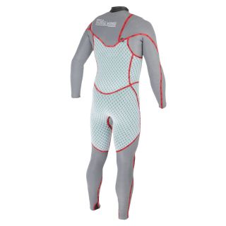 SOORUZ - Combinaison GURU WIND 4/3 windsports chest zip Oysterprene