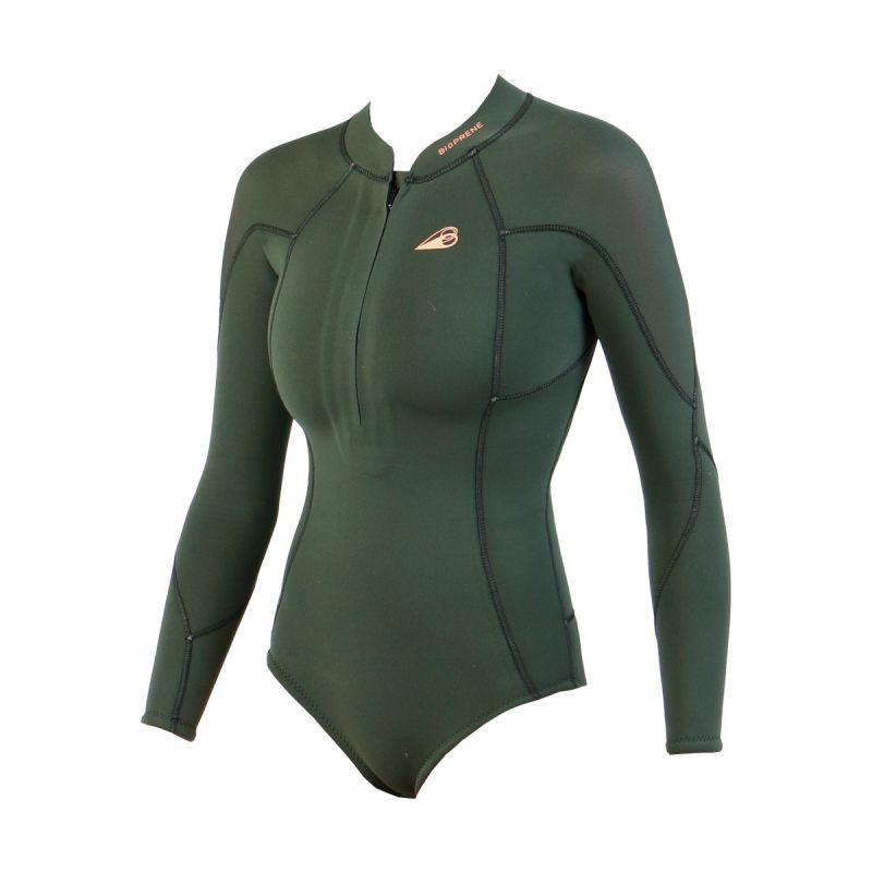 SOORUZ - COMBINAISON SHORTY FEMME - 2/2 GBS MINI ZIP BIOPRENE