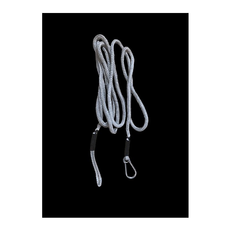 SURFPISTOLS - LEASH DYNEMA MOUSQUETON POUR CEINTURE DE WING 290/400cm