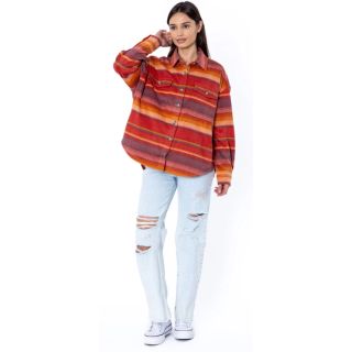 SISSTREVOLUTION - CHEMISE EPAISSE Ensenada Ls Fleece