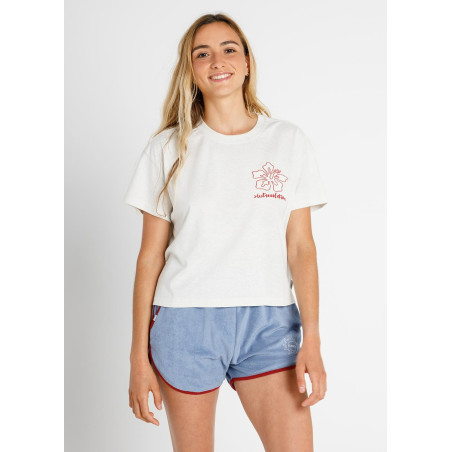 SISSTR - Tee-shirt Hibiscus