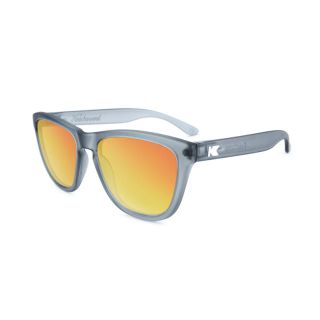 KNOCKAROUND - Lunettes de Soleil Premiums Frosted Grey / Red Sunset