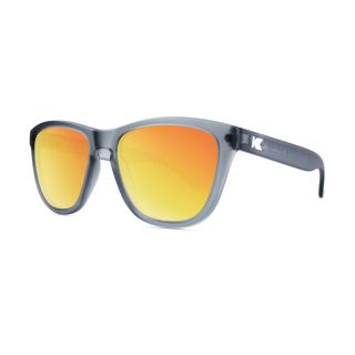 KNOCKAROUND - Lunettes de Soleil Premiums Frosted Grey / Red Sunset