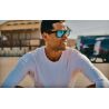 KNOCKAROUND - Lunettes de Soleil Torrey Pines Matte Black on Black / Sky Blue