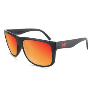 KNOCKAROUND - Lunettes de Soleil Torrey Pines Matte Black / Red Sunset