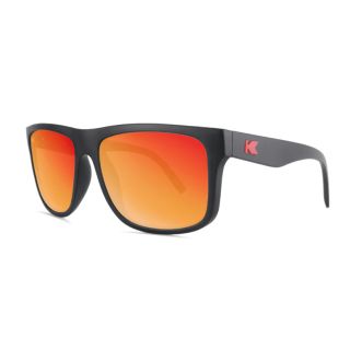 KNOCKAROUND - Lunettes de Soleil Torrey Pines Matte Black / Red Sunset