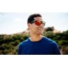 KNOCKAROUND - Lunettes de Soleil Torrey Pines Matte Black / Red Sunset