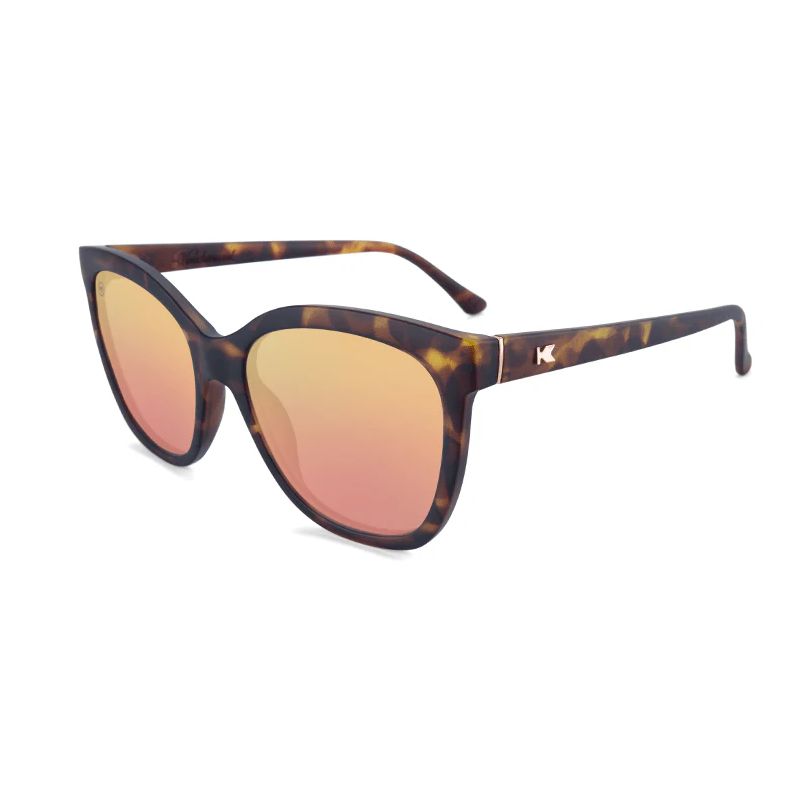 KNOCKAROUND - Lunettes de Soleil Deja Views Matte Tortoise Shell / Rose Gold