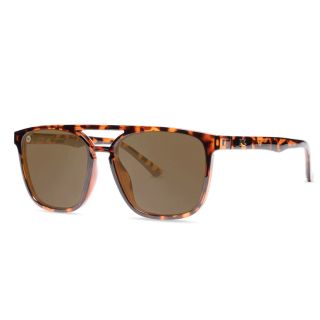 KNOCKAROUND - Lunettes de Soleil Brightsides Glossy Tortoise Shell / Amber