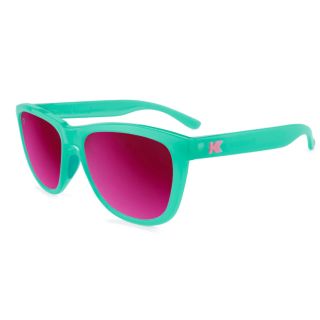 KNOCKAROUND - Lunettes de Soleil Premiums Sport Aquamarine / Fuchsia