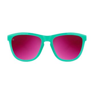KNOCKAROUND - Lunettes de Soleil Premiums Sport Aquamarine / Fuchsia