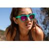 KNOCKAROUND - Lunettes de Soleil Premiums Sport Aquamarine / Fuchsia