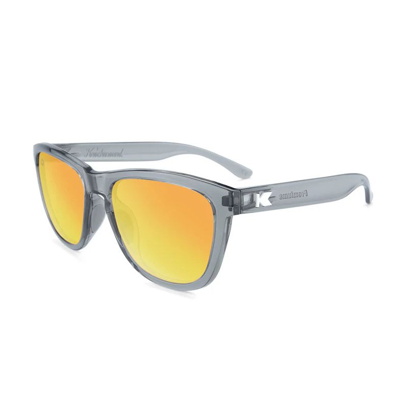 KNOCKAROUND - Lunettes de Soleil Premiums Sport Clear Grey / Sunset