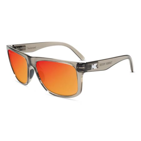 KNOCKAROUND - Lunettes de Soleil Torrey Pines Sport Clear Grey / Red Sunset