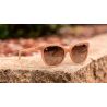 KNOCKAROUND - Lunettes de Soleil Deja Views Rose Latte