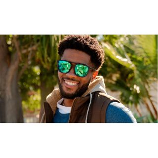 KNOCKAROUND - Lunettes de Soleil Brightsides Rubberized Navy Rider