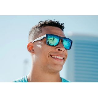 KNOCKAROUND - Lunettes de Soleil Torrey Pines Sport Rubberized Navy / Mint