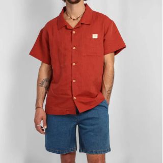 SOORUZ - Chemise LINEN SS CARLO