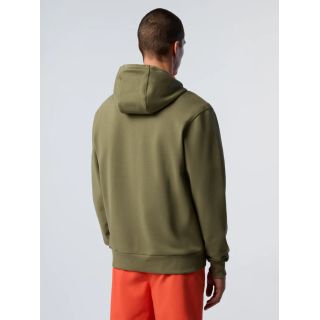 NORTH SAILS - Sweat à capuche entièrement zippé avec écusson logo