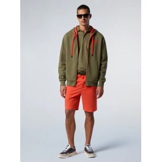 NORTH SAILS - Sweat à capuche entièrement zippé avec écusson logo