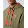 NORTH SAILS - Sweat à capuche entièrement zippé avec écusson logo