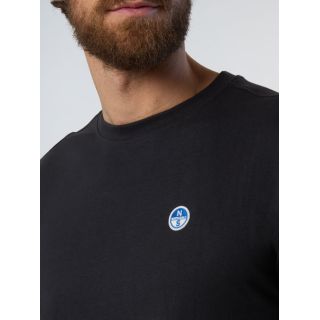 NORTH SAILS - T-shirt manches longues avec écusson logo S Black