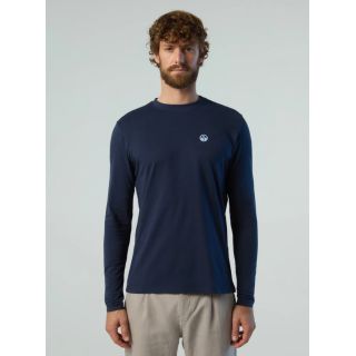 NORTH SAILS - T-shirt manches longues avec écusson logo