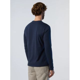 NORTH SAILS - T-shirt manches longues avec écusson logo