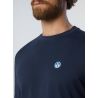 NORTH SAILS - T-shirt manches longues avec écusson logo