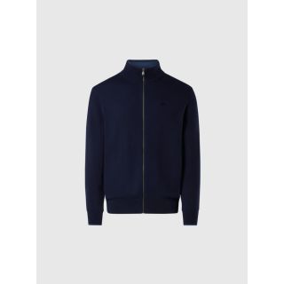 NORTH SAILS - Pull entièrement zippé avec logo brodé
