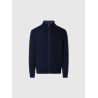 NORTH SAILS - Pull entièrement zippé avec logo brodé