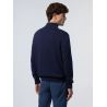 NORTH SAILS - Pull entièrement zippé avec logo brodé